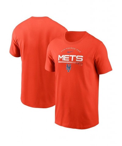 Men's Orange New York Mets Team Engineered Performance T-shirt $29.99 T-Shirts