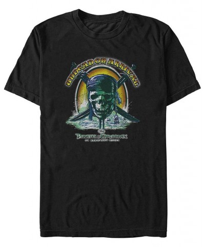 Men's Pirates of The Caribbean Pirates Chum Short Sleeve T-shirt Black $15.05 T-Shirts