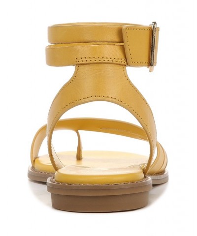 Greene Ankle Strap Sandals Yellow $39.24 Shoes