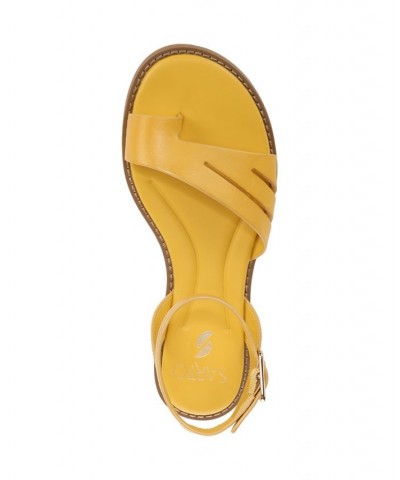 Greene Ankle Strap Sandals Yellow $39.24 Shoes