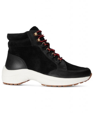 Women's Rylee Lace-Up High-Top Hiker Sneakers PD01 $48.97 Shoes