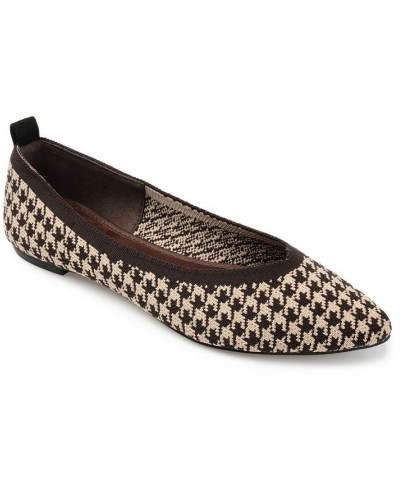 Women's Karise Soft Knit Flats PD02 $32.80 Shoes