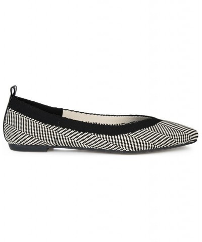 Women's Karise Soft Knit Flats PD02 $32.80 Shoes