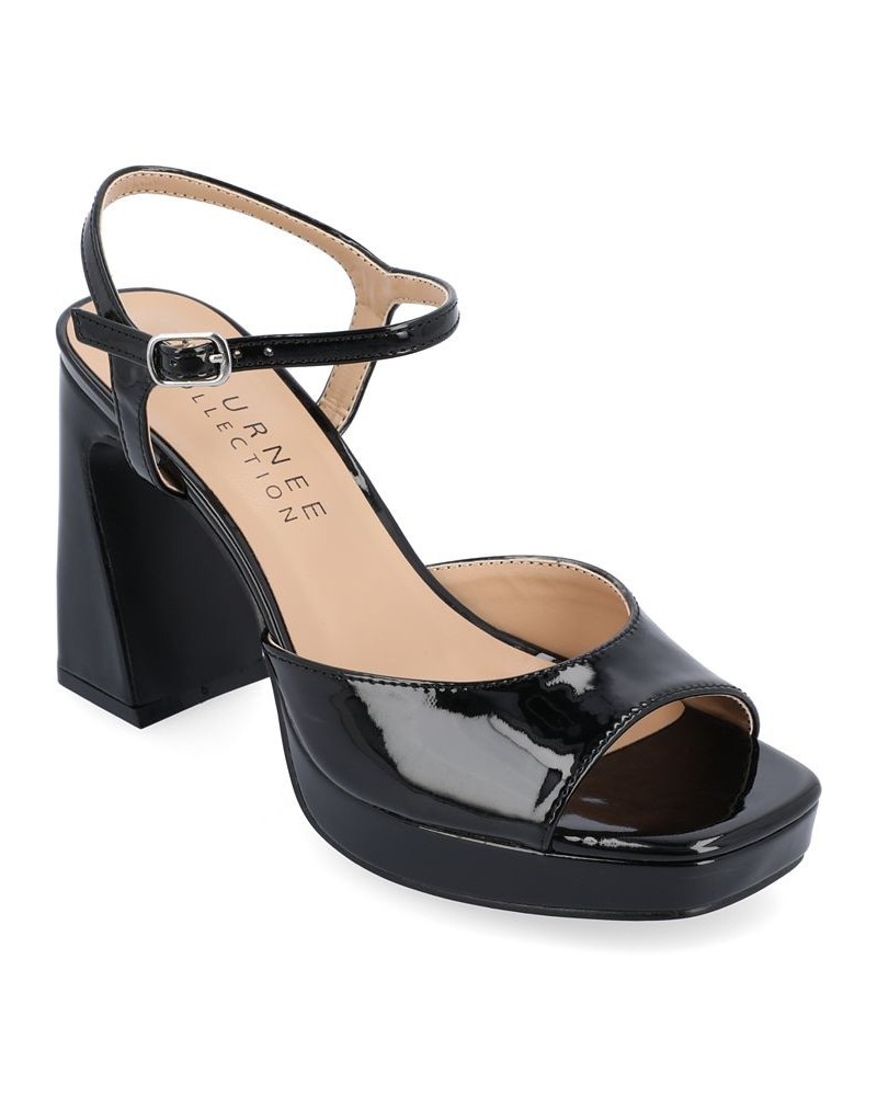 Women's Ziarre Platform Sandal Black $51.99 Shoes