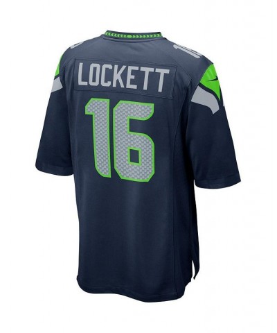 Men's Tyler Lockett College Navy Seattle Seahawks Game Jersey $60.20 Jersey