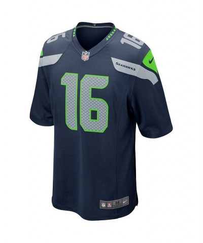 Men's Tyler Lockett College Navy Seattle Seahawks Game Jersey $60.20 Jersey