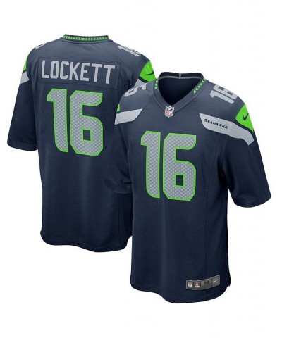 Men's Tyler Lockett College Navy Seattle Seahawks Game Jersey $60.20 Jersey