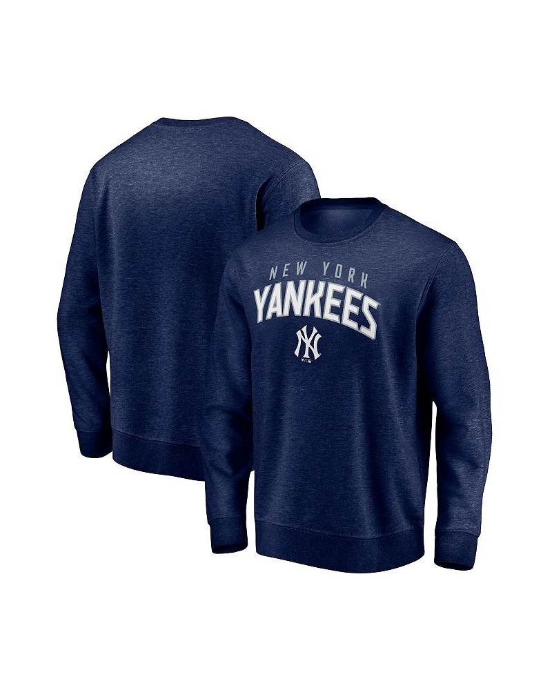 Men's Branded Navy New York Yankees Gametime Arch Pullover Sweatshirt $32.90 Sweatshirt