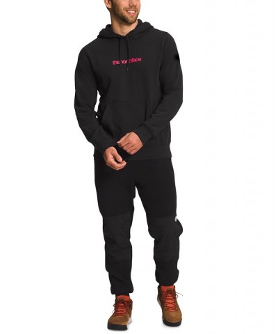Men's Graphic Injection Hooded Sweatshirt Black $32.43 Sweatshirt