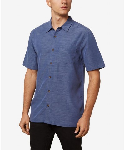 Men's Shadowvale Button-Up Shirt Blue $21.75 Shirts