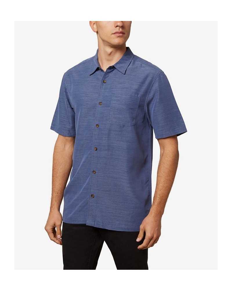 Men's Shadowvale Button-Up Shirt Blue $21.75 Shirts