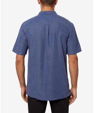 Men's Shadowvale Button-Up Shirt Blue $21.75 Shirts