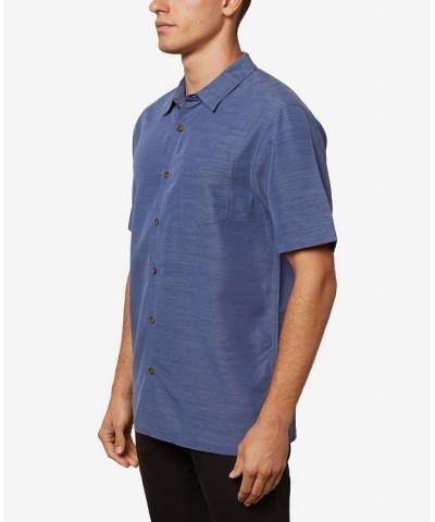 Men's Shadowvale Button-Up Shirt Blue $21.75 Shirts