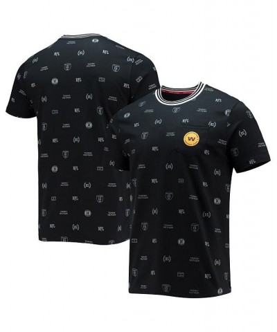 Men's Black Washington Football Team Essential Pocket T-shirt $24.93 T-Shirts