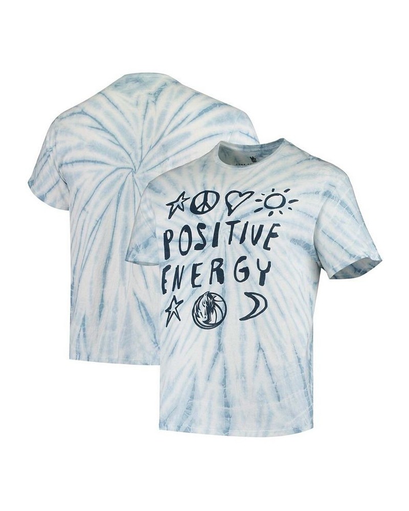 Men's Royal Dallas Mavericks Positive Message Tie-Dye T-shirt $16.92 T-Shirts