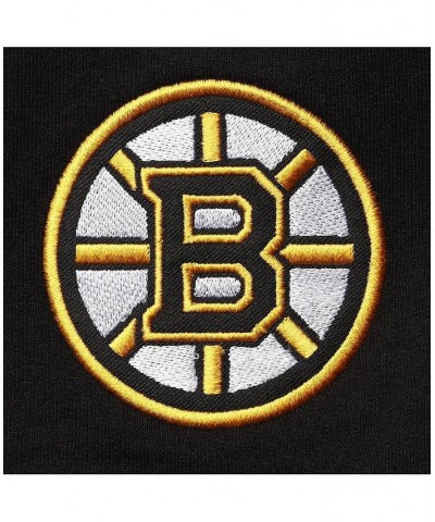 Men's Black Boston Bruins Big and Tall French Terry Shorts $21.60 Shorts