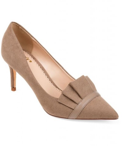 Women's Marek Heels Tan/Beige $46.79 Shoes