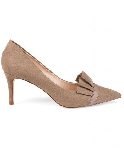 Women's Marek Heels Tan/Beige $46.79 Shoes