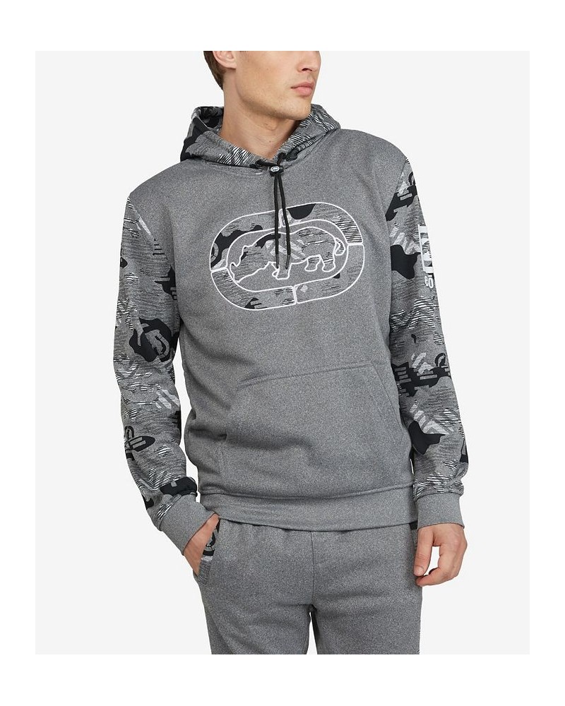 Men's Big and Tall Style Rider Hoodie Gray $36.72 Sweatshirt