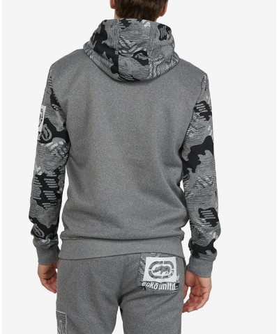 Men's Big and Tall Style Rider Hoodie Gray $36.72 Sweatshirt