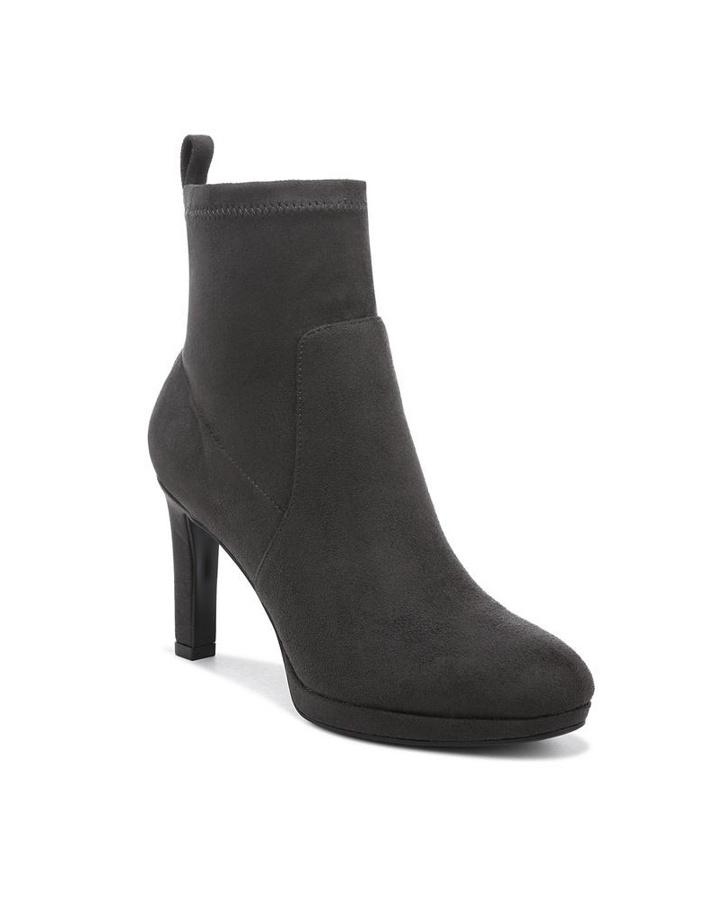 Jersey Booties Gray $28.60 Shoes