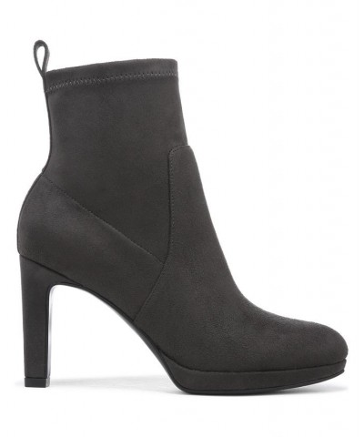 Jersey Booties Gray $28.60 Shoes