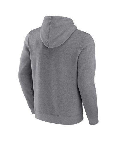 Men's Branded Heathered Gray Phoenix Suns Off The Bench Color Block Pullover Hoodie $43.99 Sweatshirt