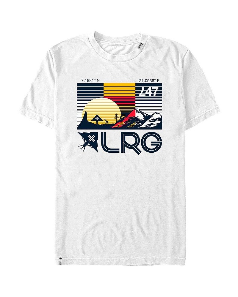 Men's LRG Motherland Sunset Short Sleeve T-shirt White $16.80 T-Shirts