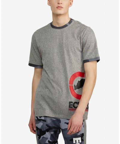 Men's Big and Tall Short Sleeves Rock and Roll T-shirt Gray $23.78 T-Shirts