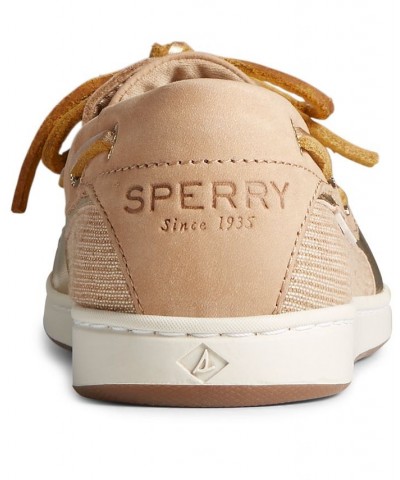 Women's Starfish Boat Shoes Tan/Beige $39.60 Shoes