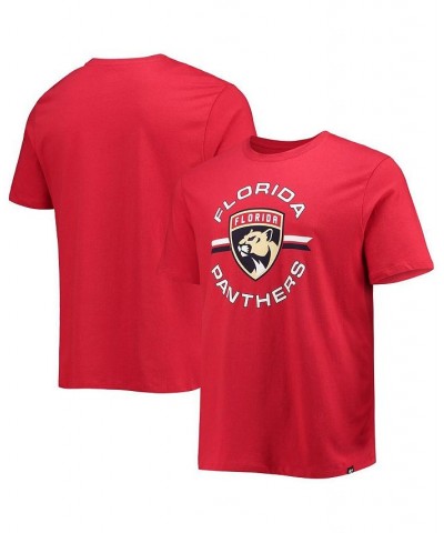 Men's Red Florida Panthers Assist Super Rival T-shirt $20.34 T-Shirts