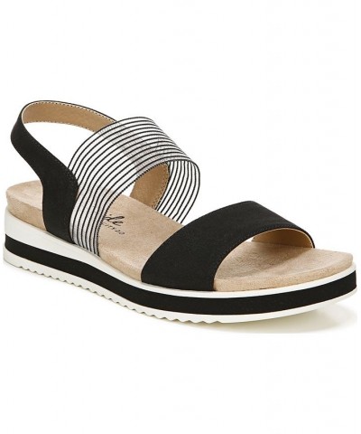 Zing Strappy Sandals Black $32.80 Shoes