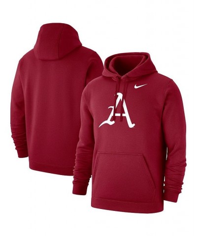 Men's Cardinal Arkansas Razorbacks Big and Tall Alternate Logo Club Pullover Hoodie $44.19 Sweatshirt