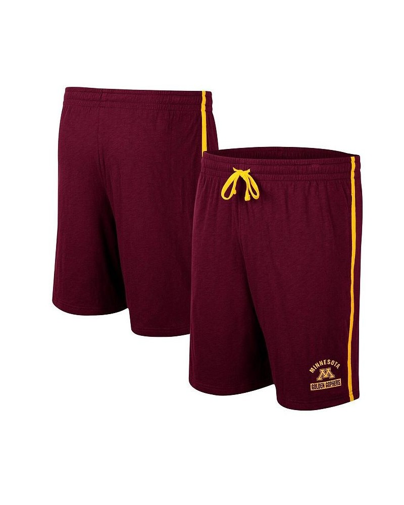 Men's Maroon Minnesota Golden Gophers Thunder Slub Shorts $17.64 Shorts