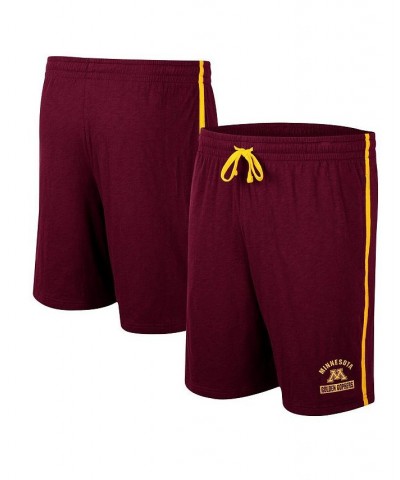 Men's Maroon Minnesota Golden Gophers Thunder Slub Shorts $17.64 Shorts