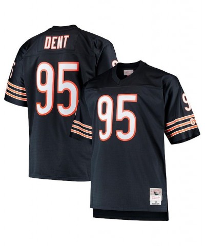 Men's Richard Dent Navy Chicago Bears Big and Tall 1985 Retired Player Replica Jersey $51.00 Jersey