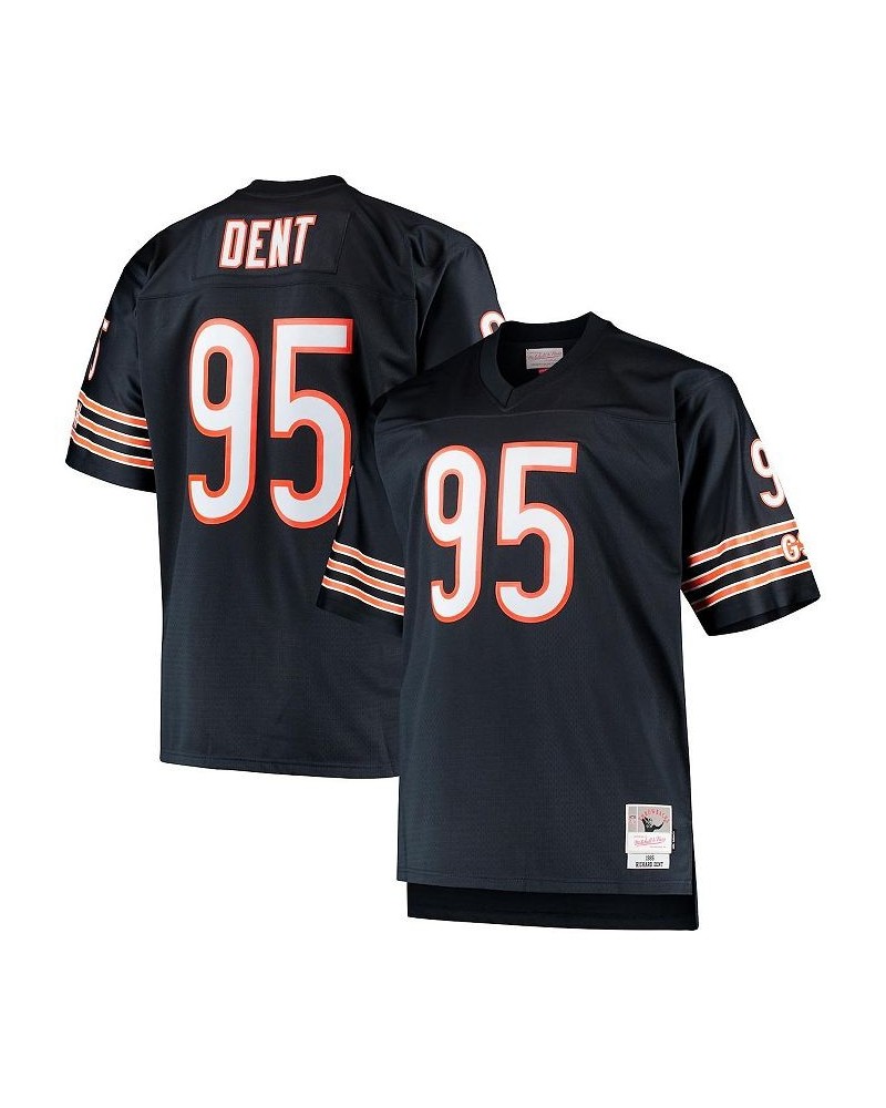 Men's Richard Dent Navy Chicago Bears Big and Tall 1985 Retired Player Replica Jersey $51.00 Jersey