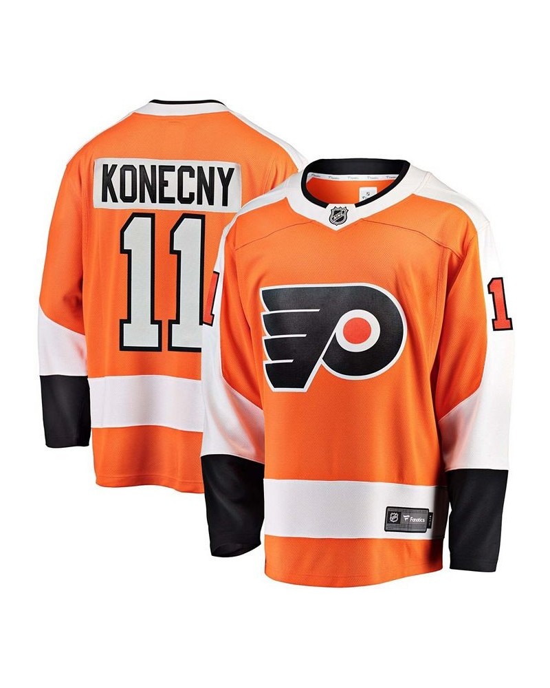 Men's Travis Konecny Orange Philadelphia Flyers Breakaway Player Jersey $66.27 Jersey