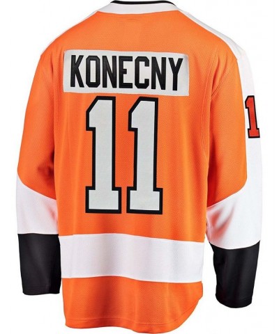 Men's Travis Konecny Orange Philadelphia Flyers Breakaway Player Jersey $66.27 Jersey