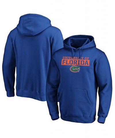 Men's Branded Royal Florida Gators Stencil Plane Fitted Pullover Hoodie $33.59 Sweatshirt