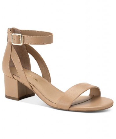 Jackee Dress Sandals Tan/Beige $24.00 Shoes