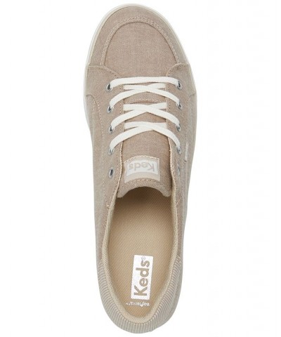 Women's Center III Chambray Casual Sneakers Tan/Beige $32.90 Shoes