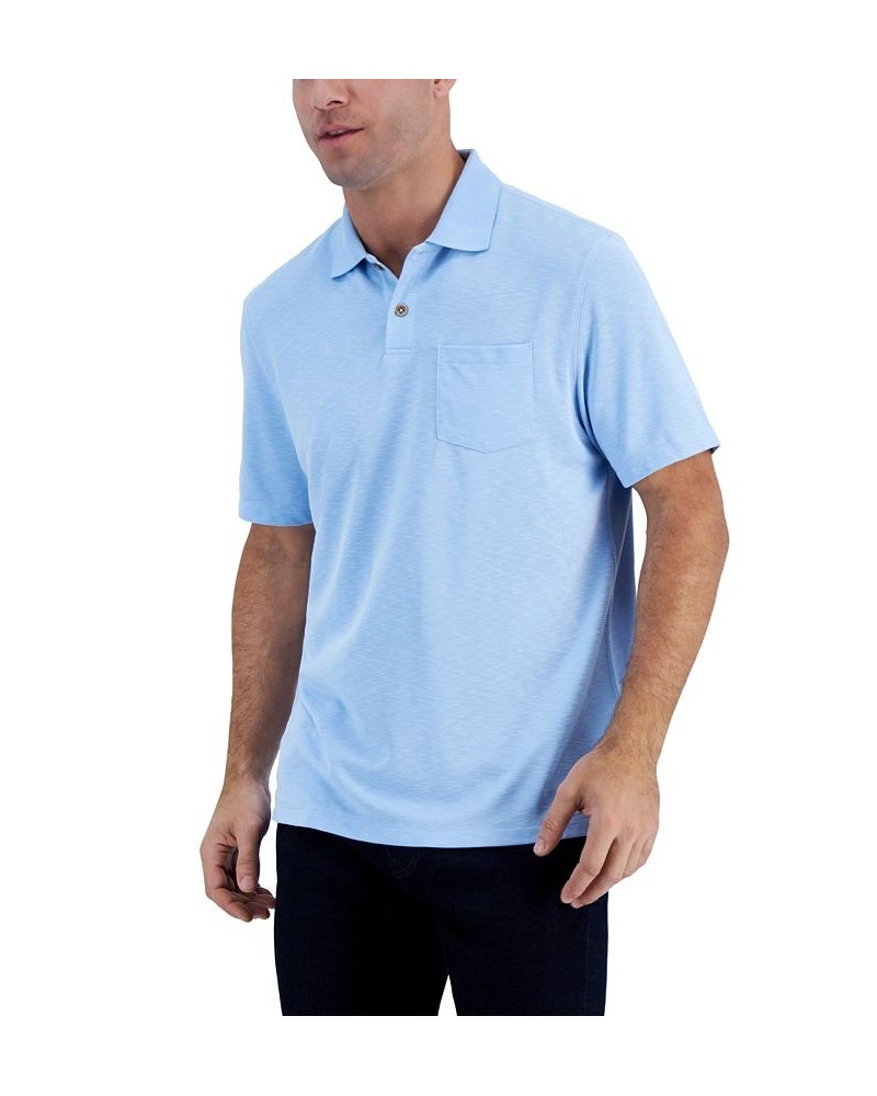 Men's Island Polo Blue $11.92 Polo Shirts