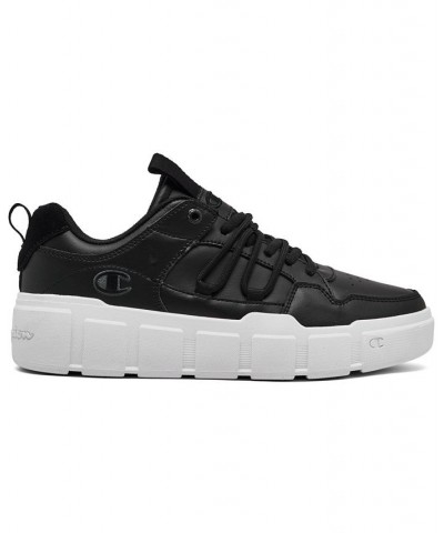 Women's Ventor Chic Casual Sneakers Black $32.80 Shoes