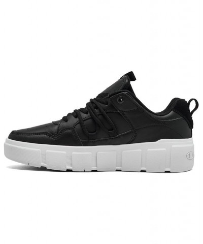 Women's Ventor Chic Casual Sneakers Black $32.80 Shoes