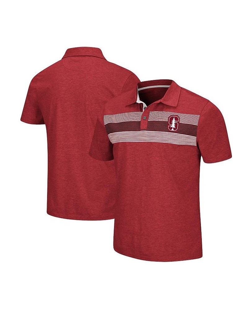 Men's Cardinal Stanford Cardinal Logan Polo Shirt $27.99 Polo Shirts