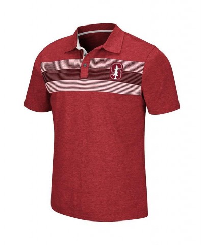 Men's Cardinal Stanford Cardinal Logan Polo Shirt $27.99 Polo Shirts