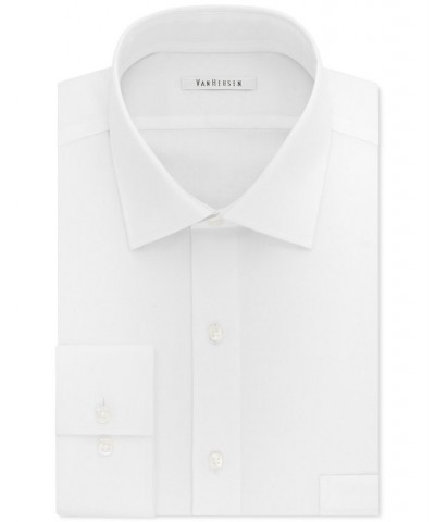 Men's Classic-Fit Wrinkle Free Flex Collar Stretch Solid Dress Shirt PD02 $20.25 Dress Shirts