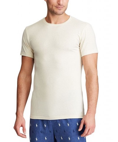 Men's 3-Pk. Slim-Fit Stretch Undershirts Cream Multi $23.65 Undershirt