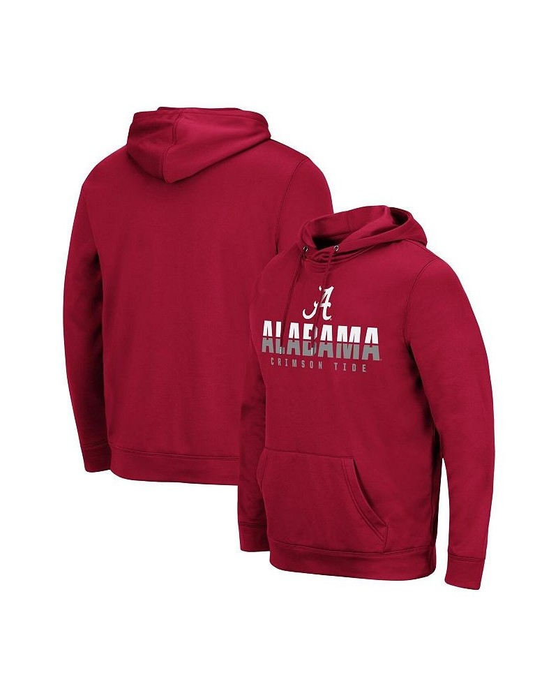 Men's Crimson Alabama Crimson Tide Lantern Pullover Hoodie $31.20 Sweatshirt